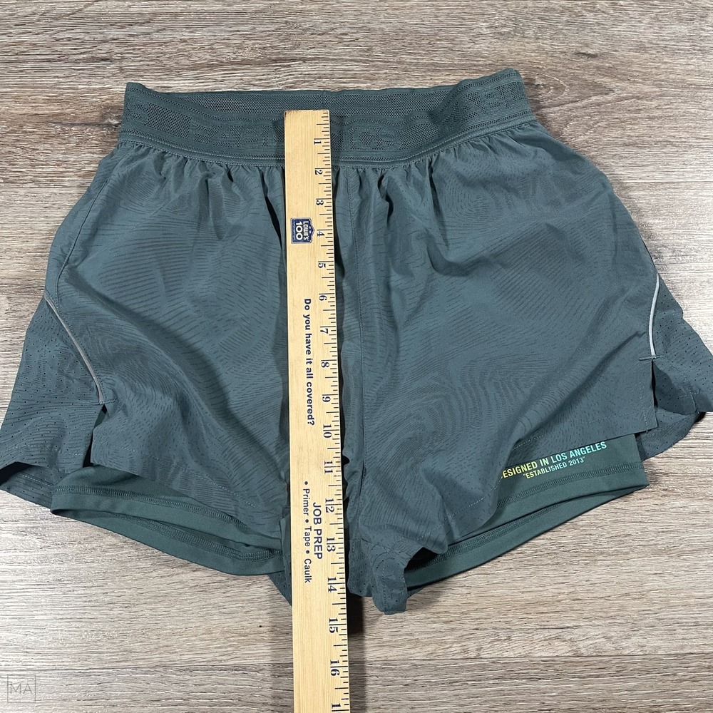 NEW Fabletics Women's Perforated Run Shorts Activewear Athletic‎ Workout S Blue - Picture 4 of 8